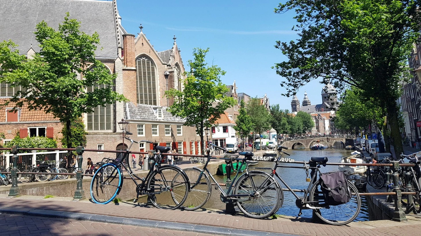 Amsterdam vélo canal