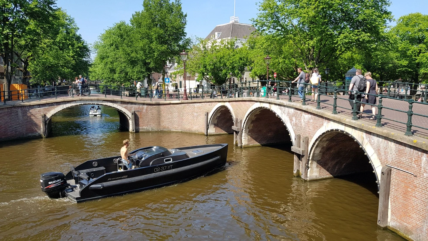 Amsterdam pont canal