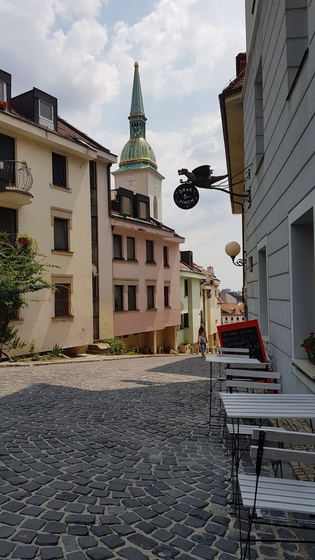 Bratislava rue pavée