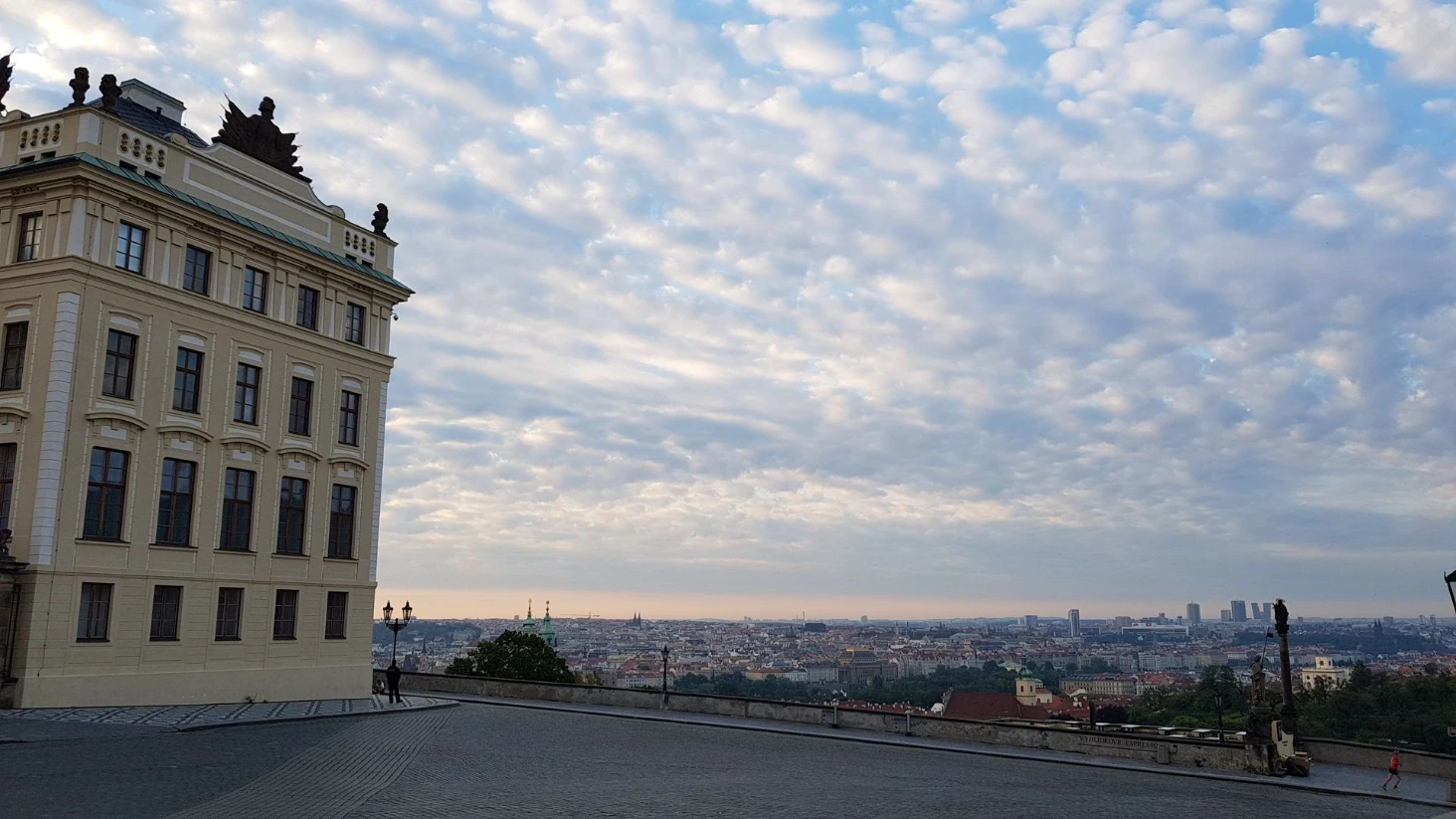 Prague vue chateau