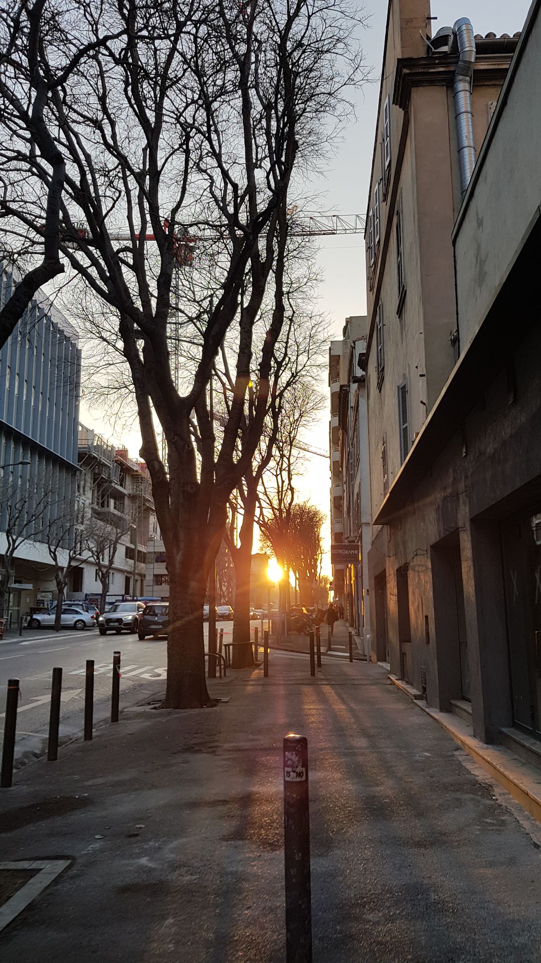 Marseille coucher de soleil