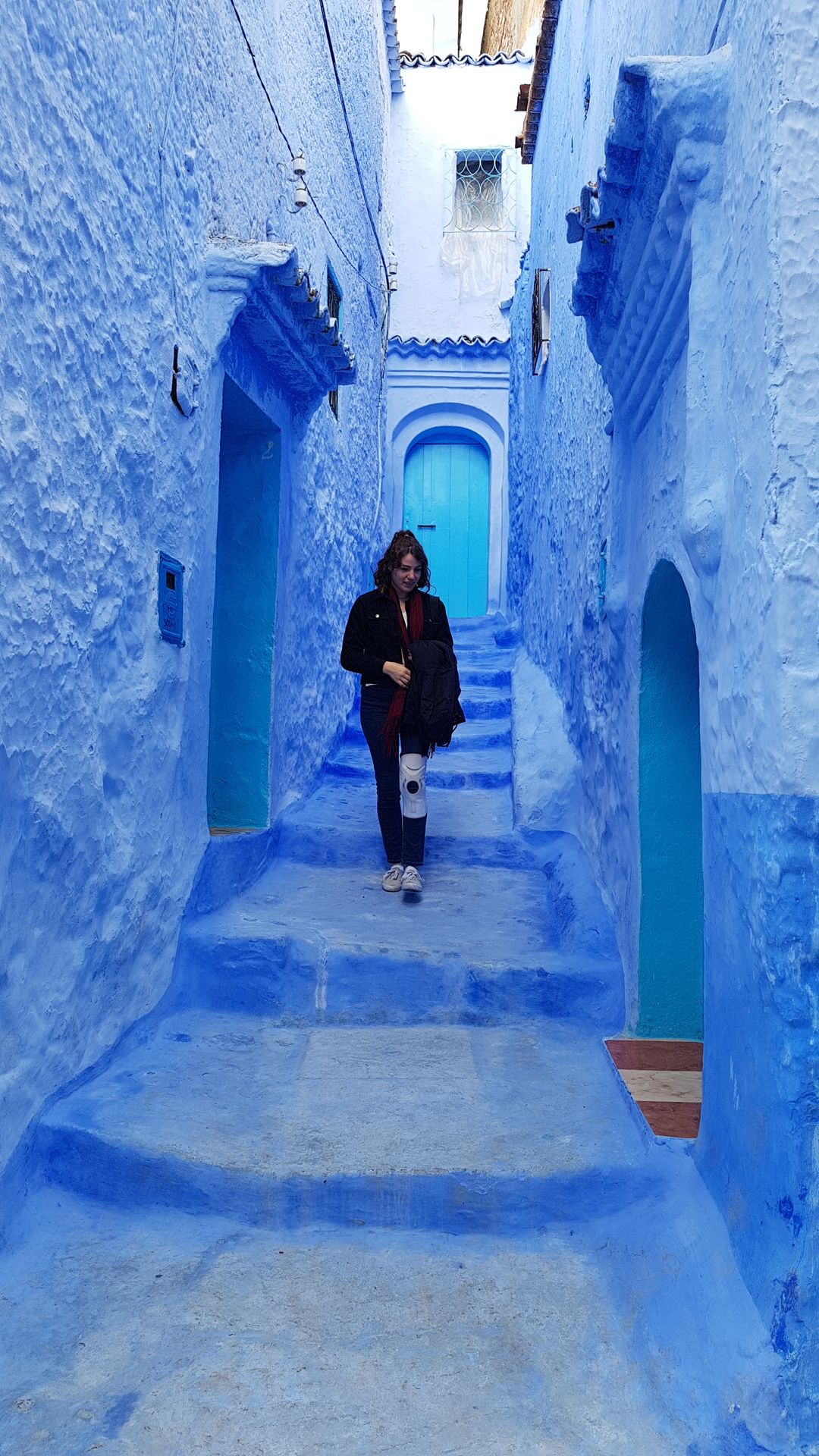 Chefchaouen rue bleue