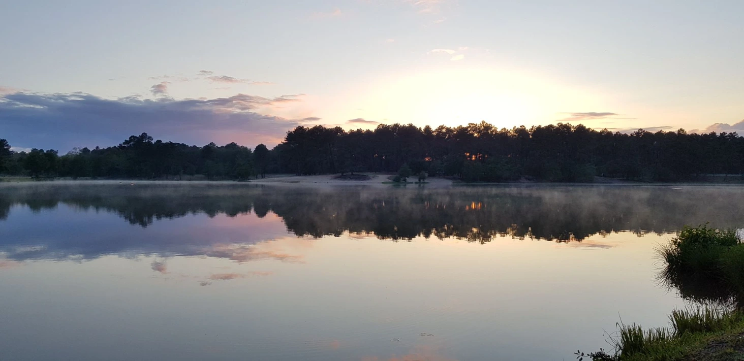 Cure thermale coucher de soleil