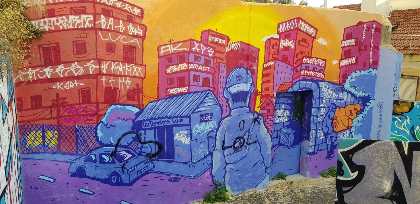 Lisbonne art de rue